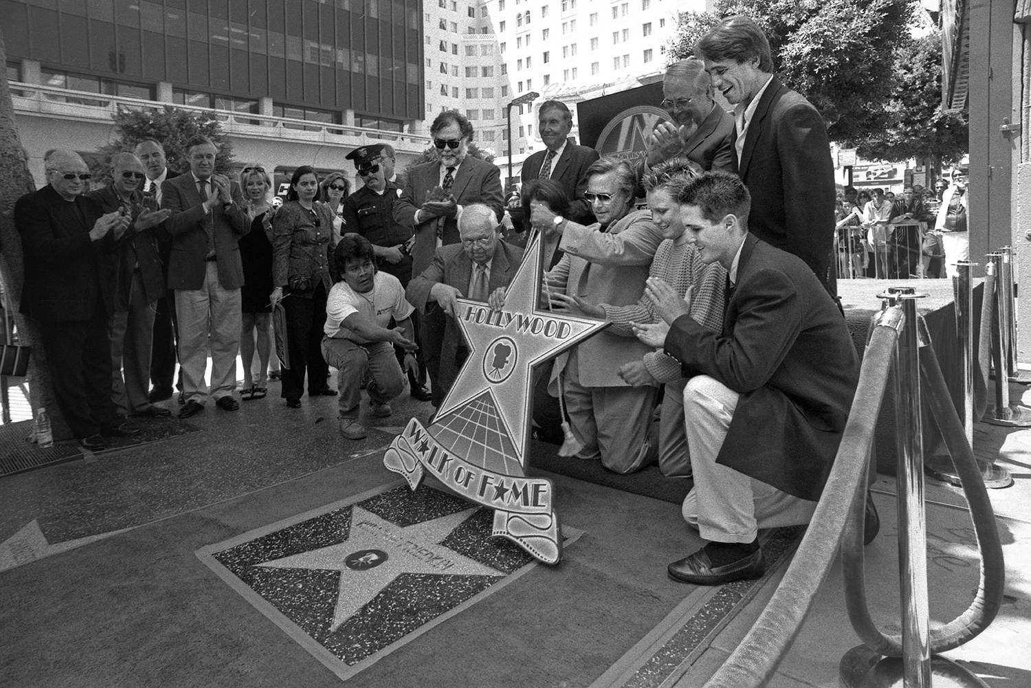 Billy Friedkin, 1997 Hollywood Walk of Fame Ceremony