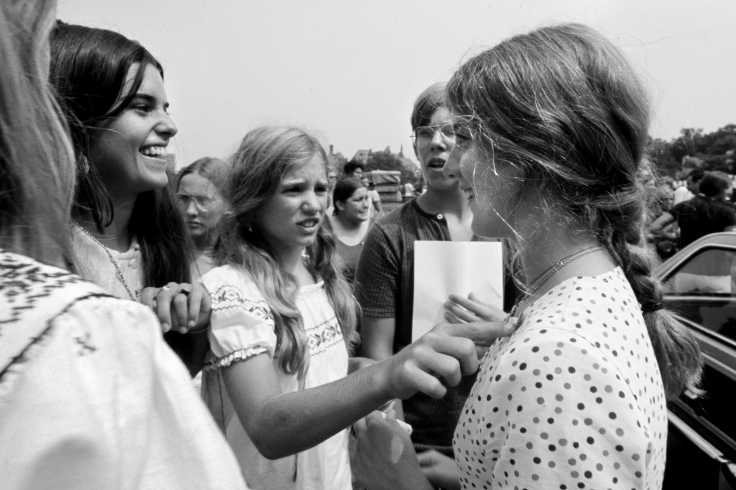 Maria Shriver w Caroline and Rory Kennedy