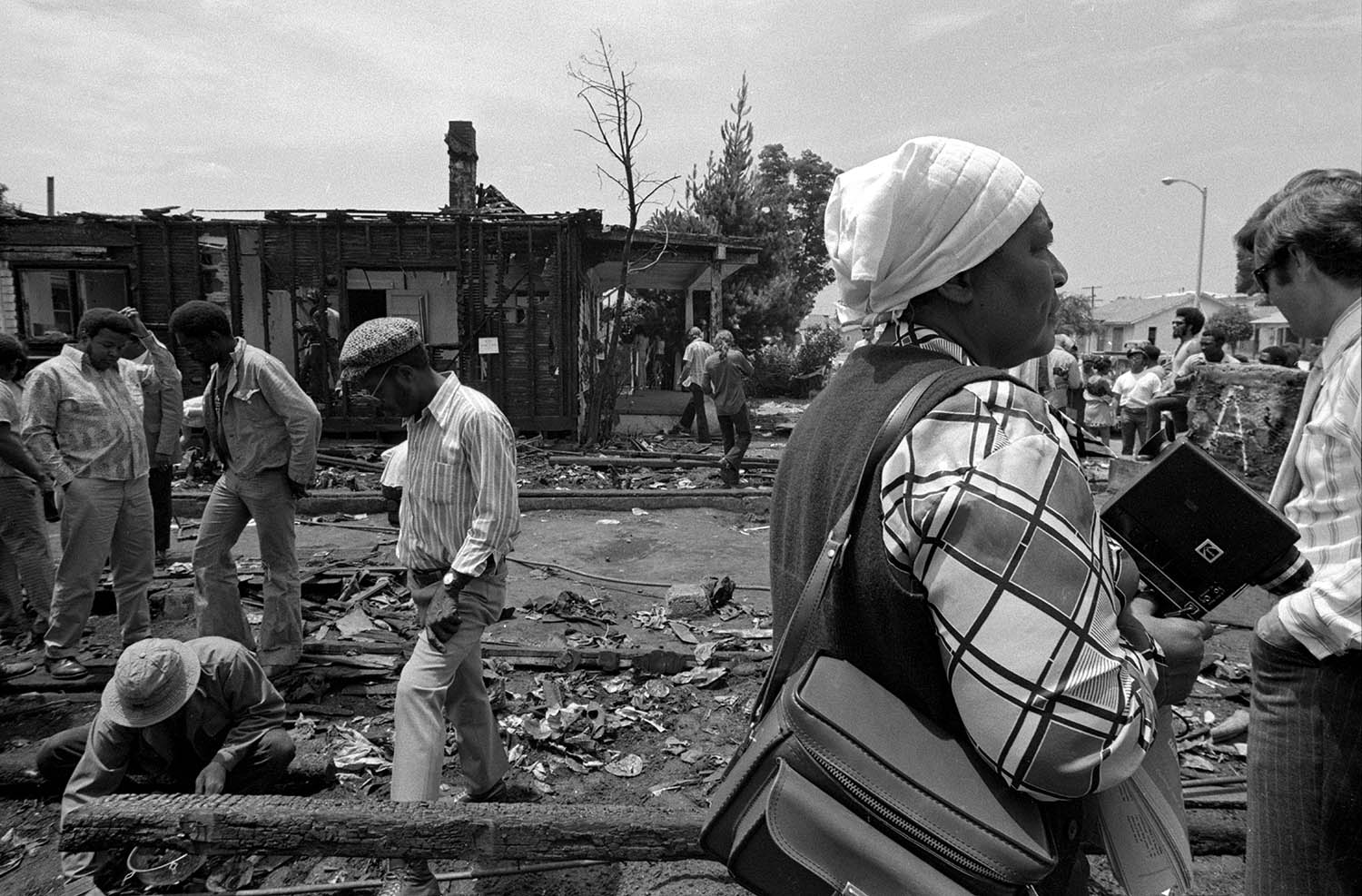 SLA House in Compton, 1974 #4