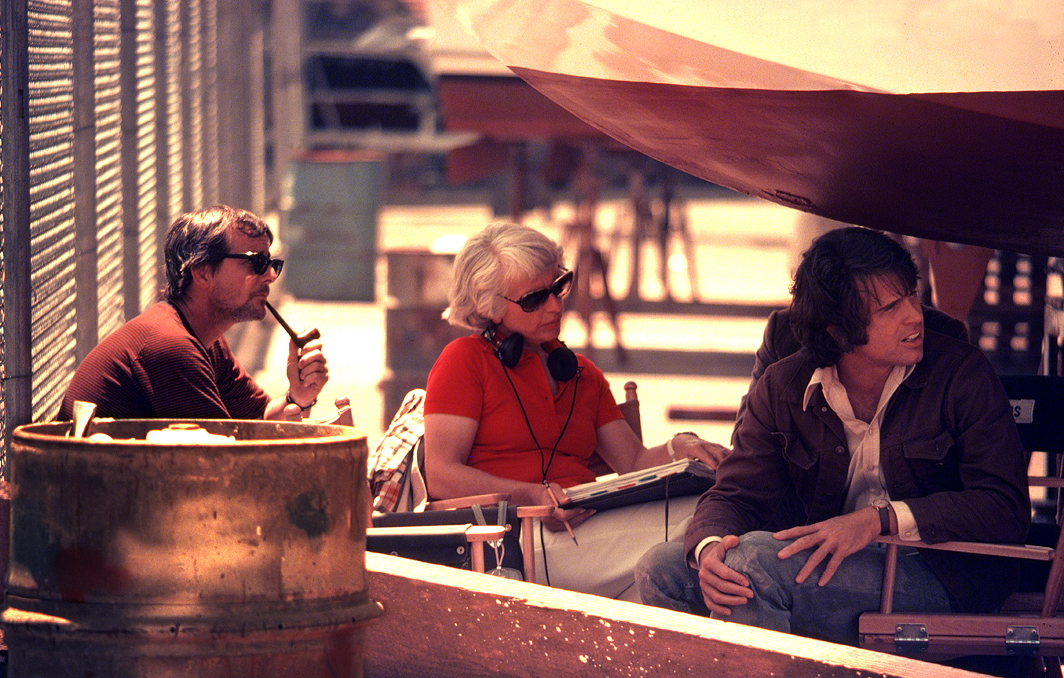 Warren Beatty with Crew, 1973 #1