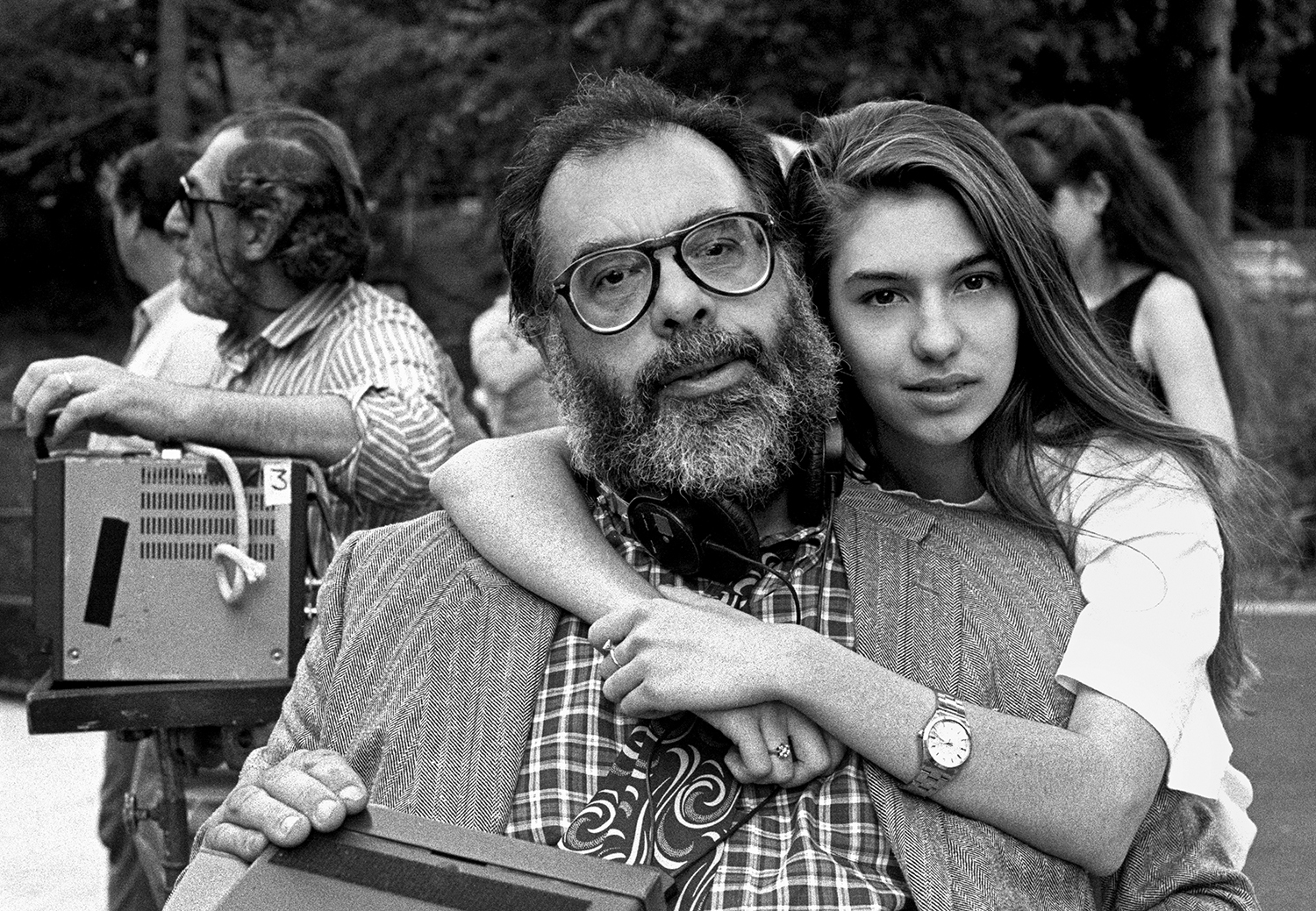 Francis Ford and Sophia Coppola