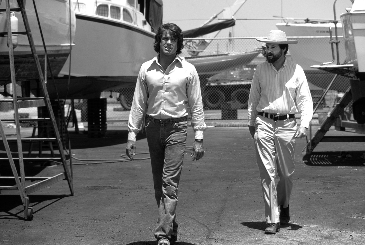 Warren Beatty and Alan Pakula, 1973 #4