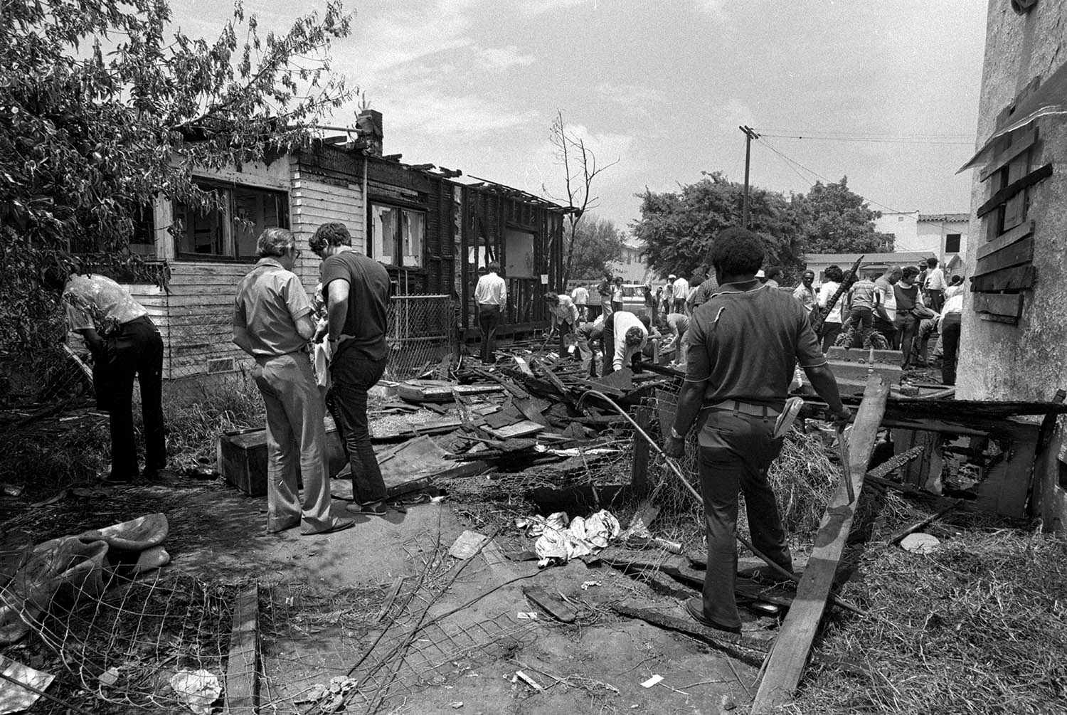 SLA House in Compton, 1974 #16