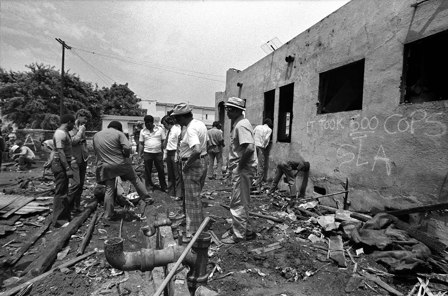 SLA House in Compton, 1974 #7