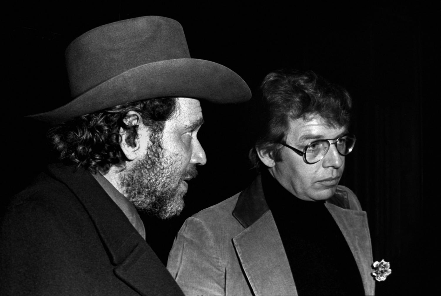 Al Aronowitz and Pete Hamill, 1972