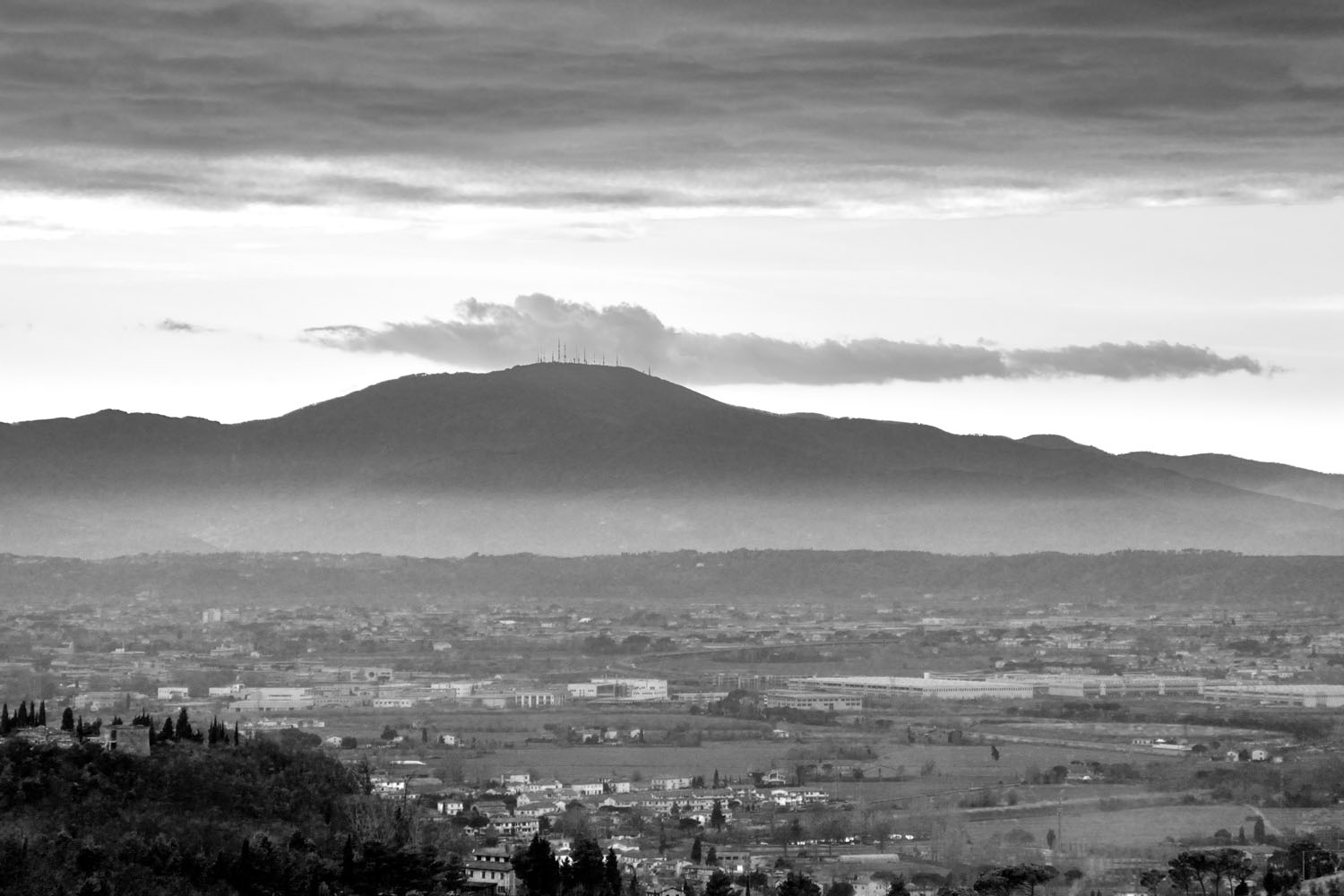 Tuscany Winter B&W 05